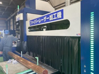 【導入事例】ファイバーレーザー加工機／ガス供給設備