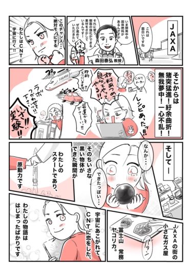 冨士山マンガ㉞「CNTに恋するリカ氏の物語」