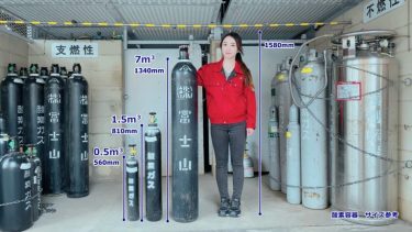 高圧ガス容器の種類とサイズを徹底解説